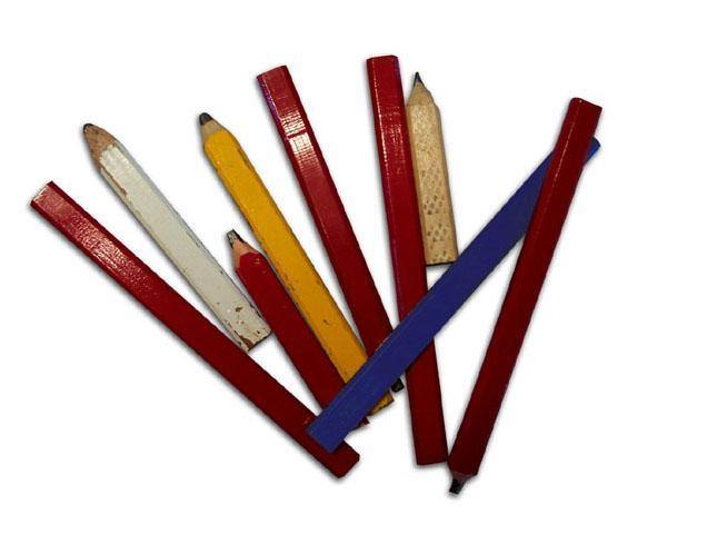 Pourquoi un crayon charpentier est-il à plat? et affûtage vs mécanique -  STKR Concepts