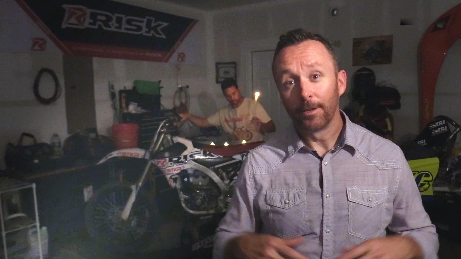 Poor Garage Lighting - Is your dad a victim of poor lighting in the garage? STKR Concepts
