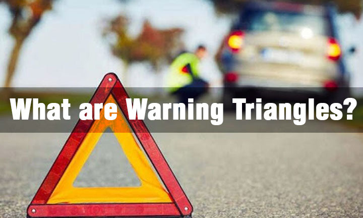 What are warning triangles?