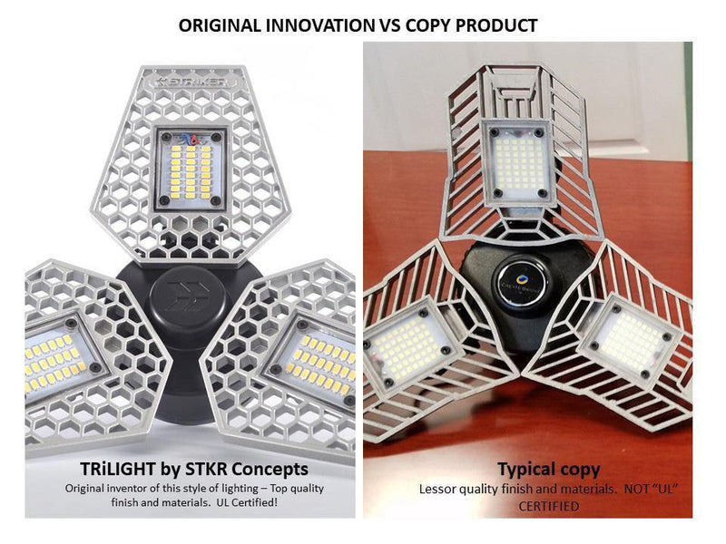 Trilight Garage ceiling light - Why buy the original over a cheap copy ...