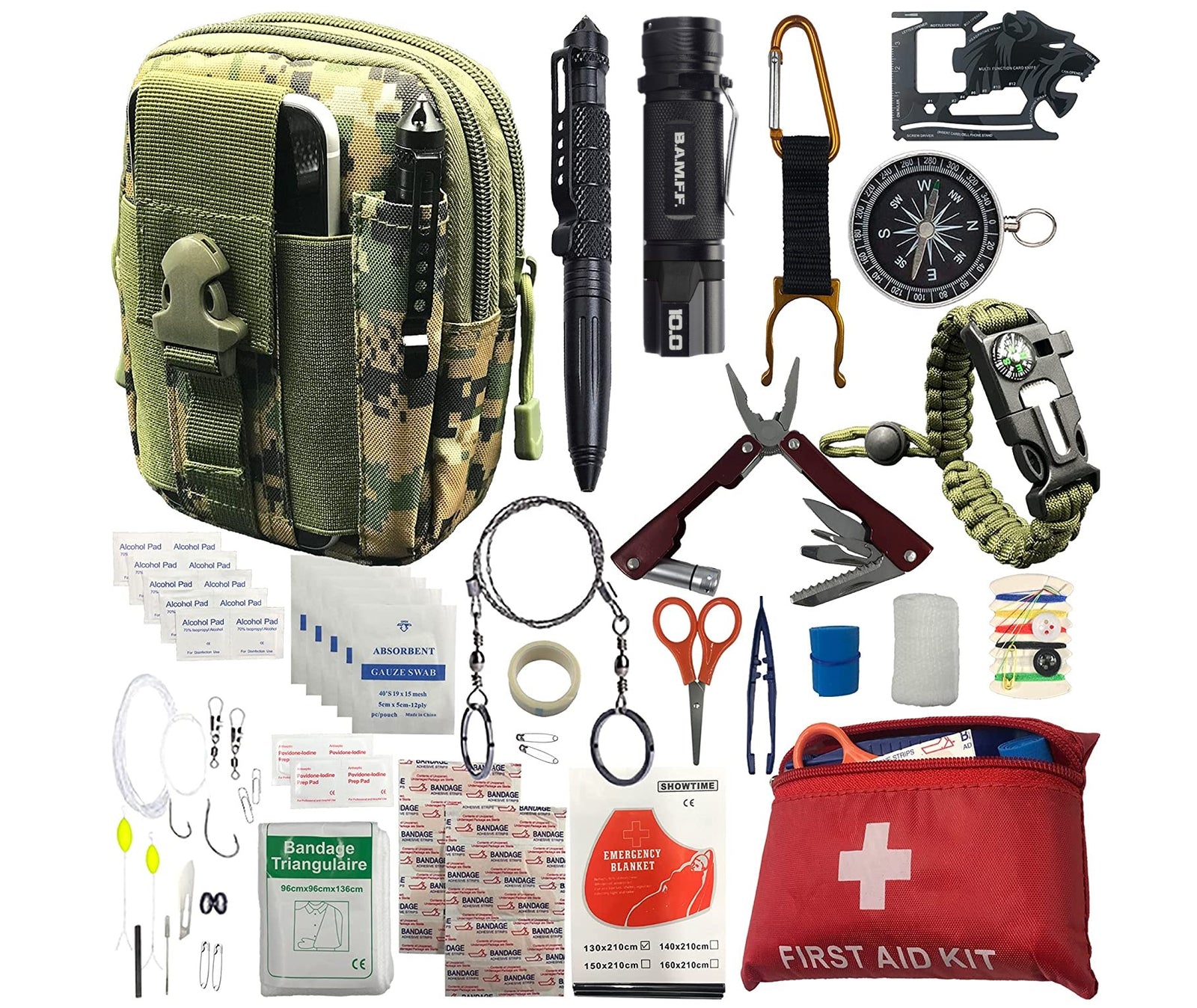 Kits de Supervivencia ➤ ¡Los mejores! Para apagón y Militar