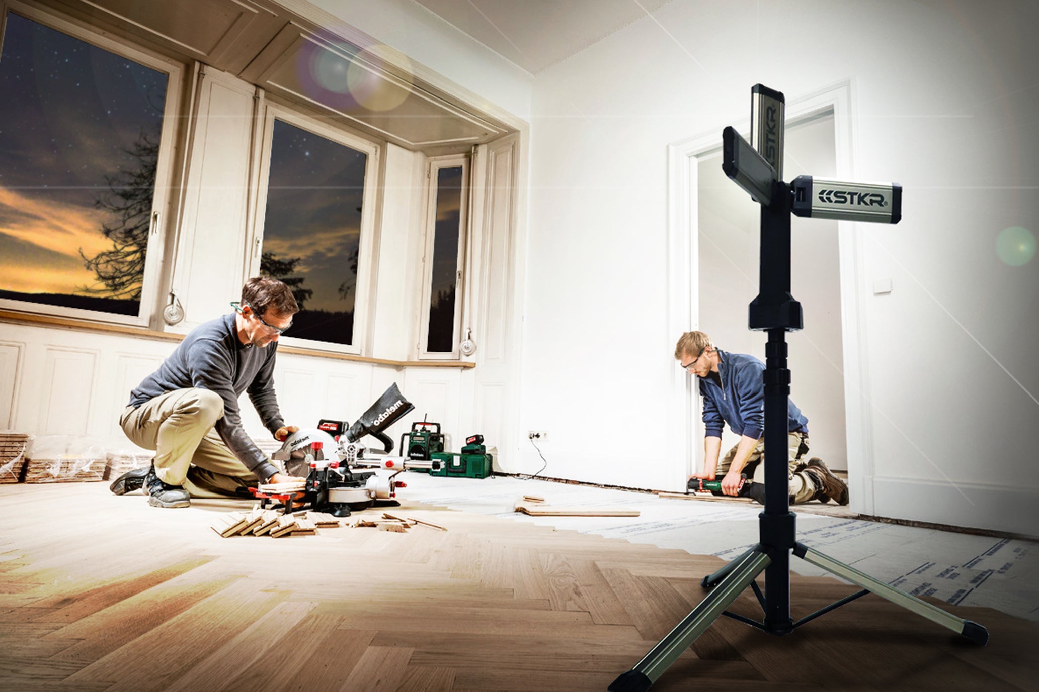 The Absolute Best Tripod LED Work Light STKR Concepts