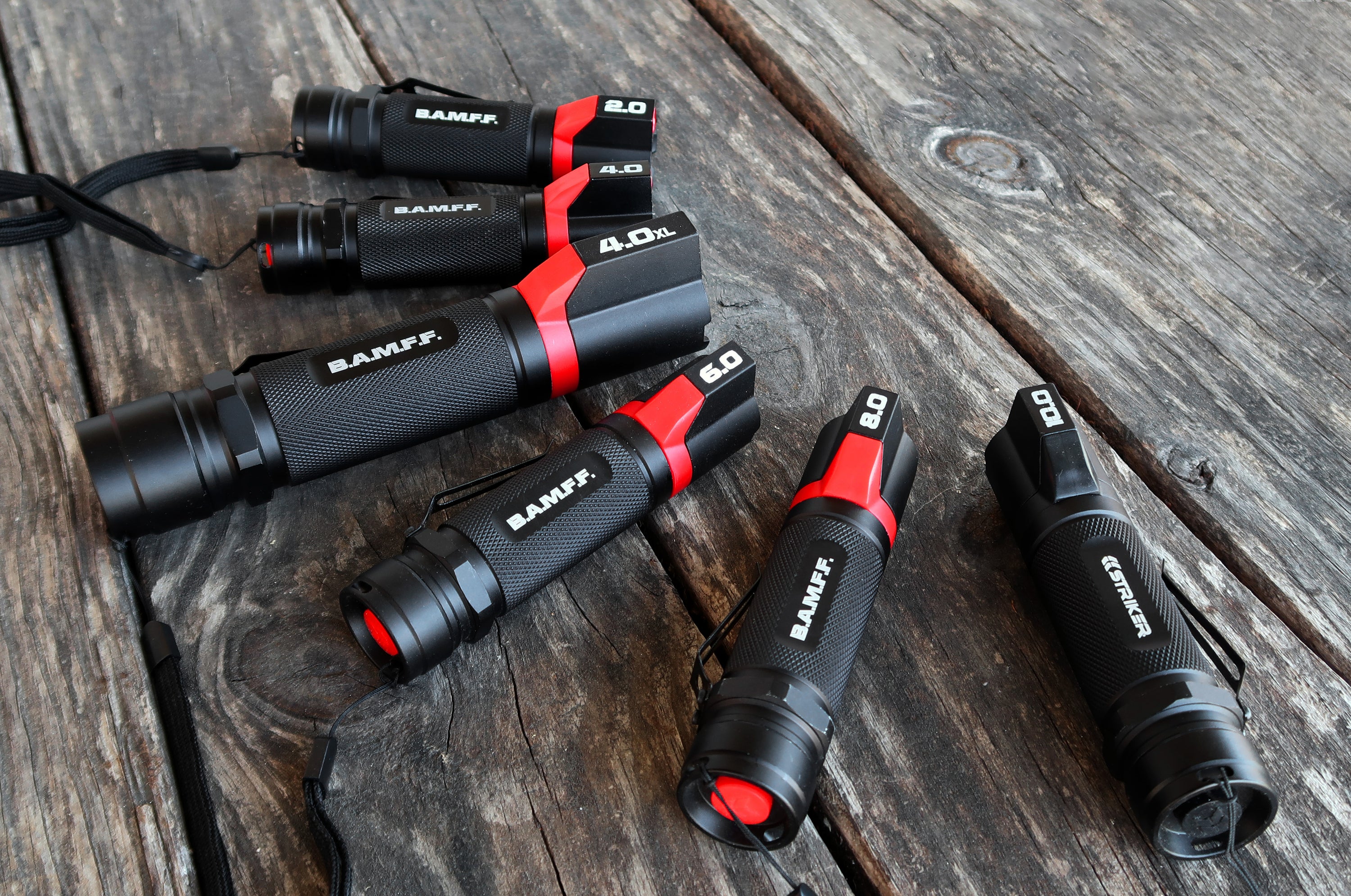 B.A.M.F.F. Dual LED High Lumen Tactical Flashlight - STKR Concepts