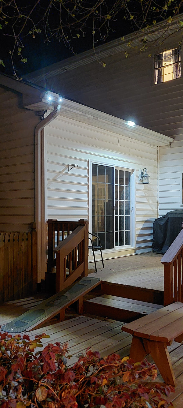 User Generated Content of the EZ Home Security Solar Gutter Spot Light