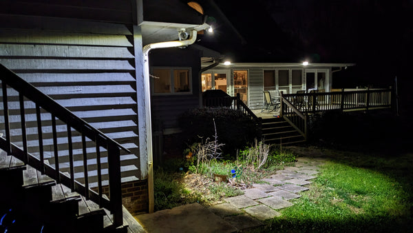 User Generated Content of the EZ Home Security Solar Gutter Spot Light