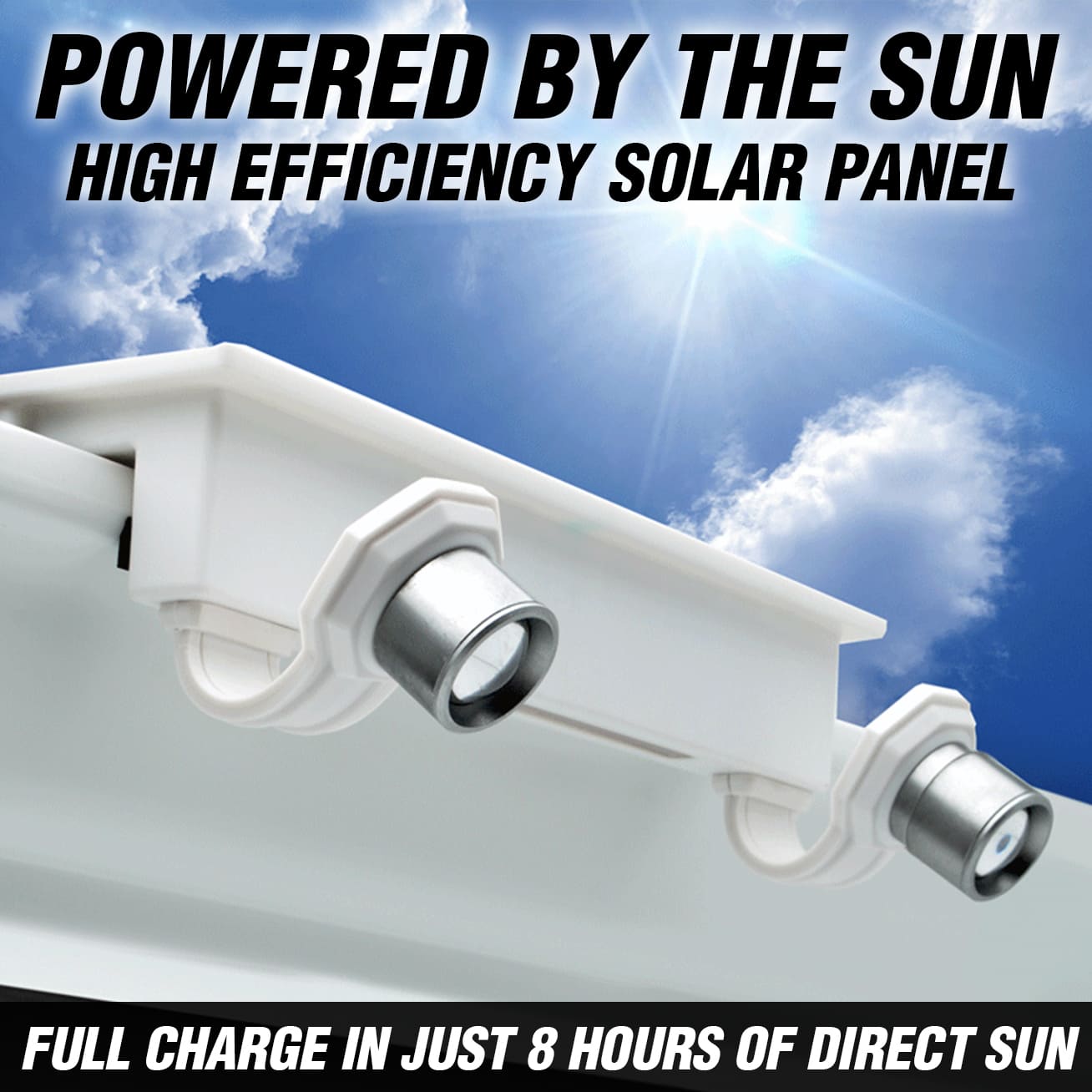 STKR - EZ Solar Home Security FLEXIT Spotlight - Gutter Mounted – STKR ...
