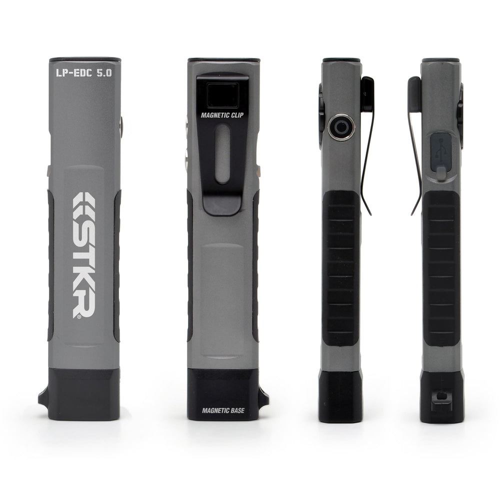 STKR LP-EDC 5.0 shown from all angles pr poster