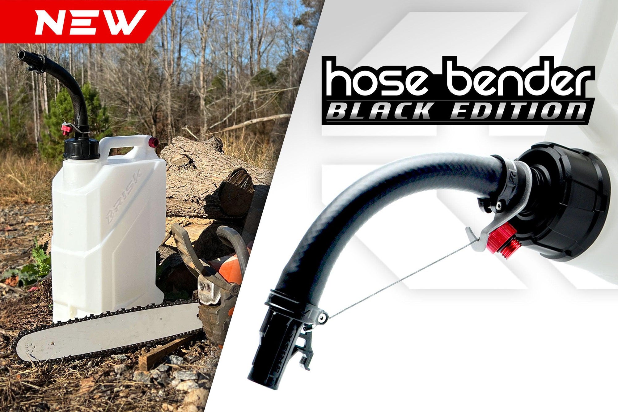 Hose Bender Black Edition home page banner featuring lifestyle and studio pics