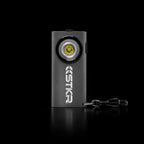SlimJimmy Ultra-Bright Keychain Light - Grey - Front