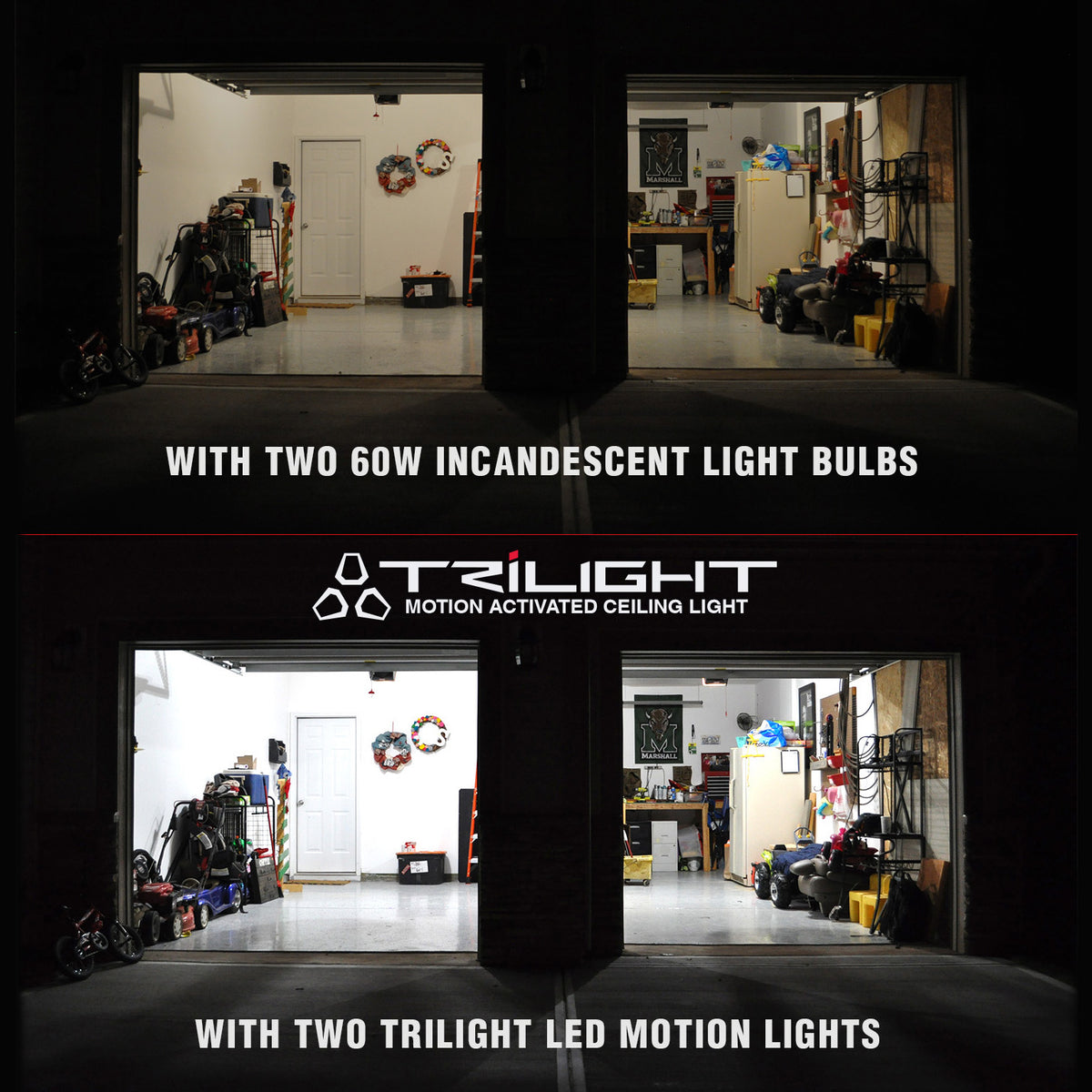 Motion detector hotsell garage lights