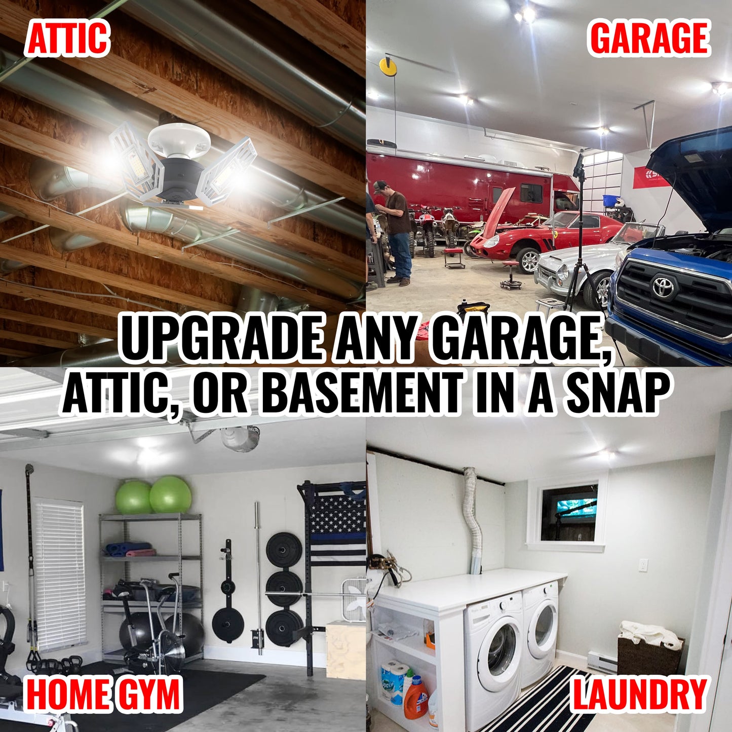 TRiLIGHT 2.0 - Motion Activated Ceiling Light