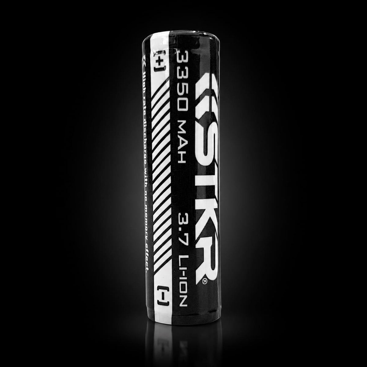 18650 Lithium-ion rechargeable battery - 3350mAh High Capacity | STKR Concepts