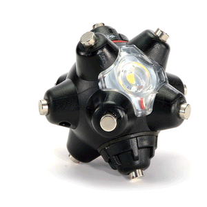Magnetic Light Mine Professional Flashlight - Hands Free Lighting! - STKR Concepts