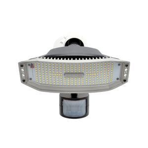 Outdoor Security Motion Flood light for your yard by STKR Concepts - front view