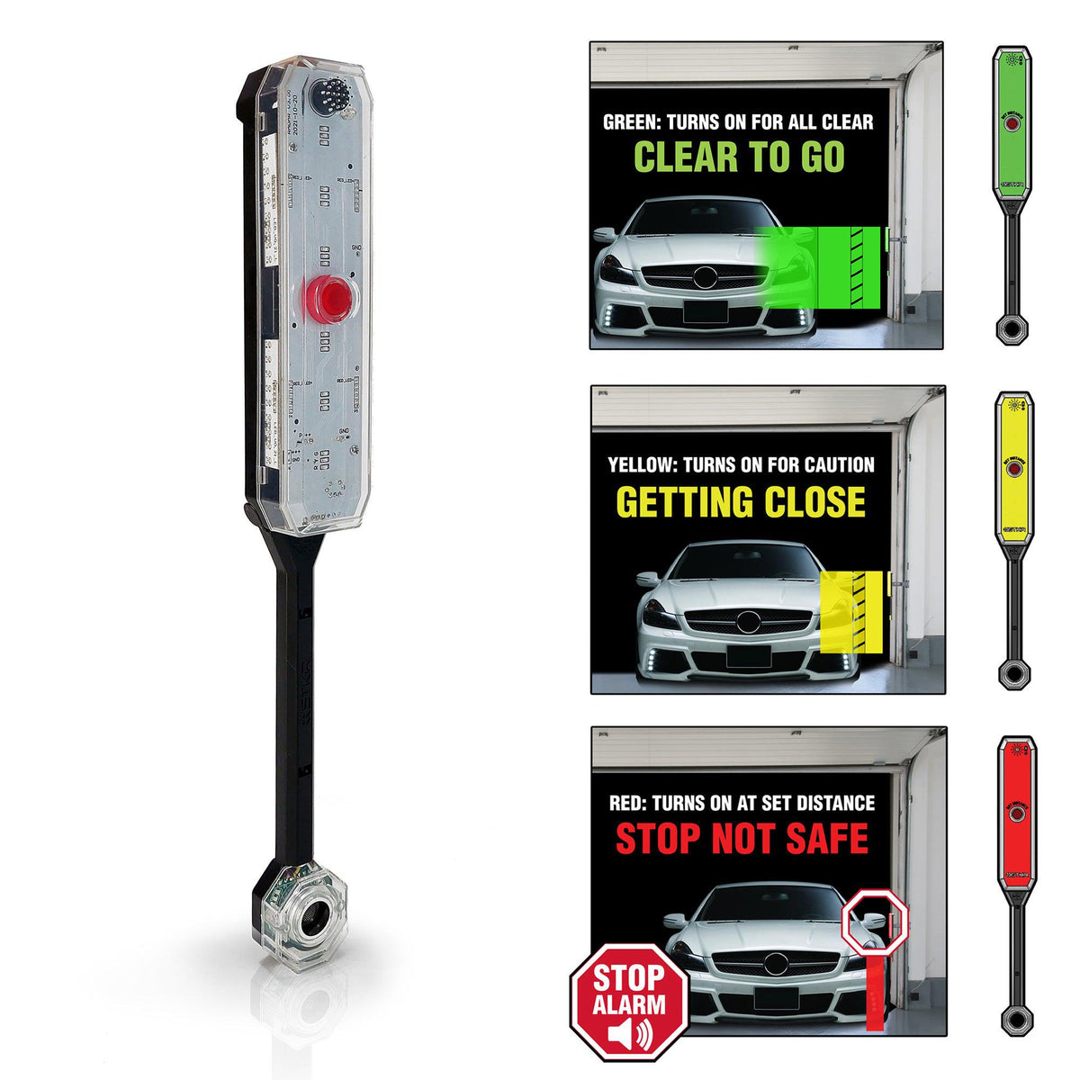 STKR - Adjustable Garage Side Parking Sensor - STKR Concepts