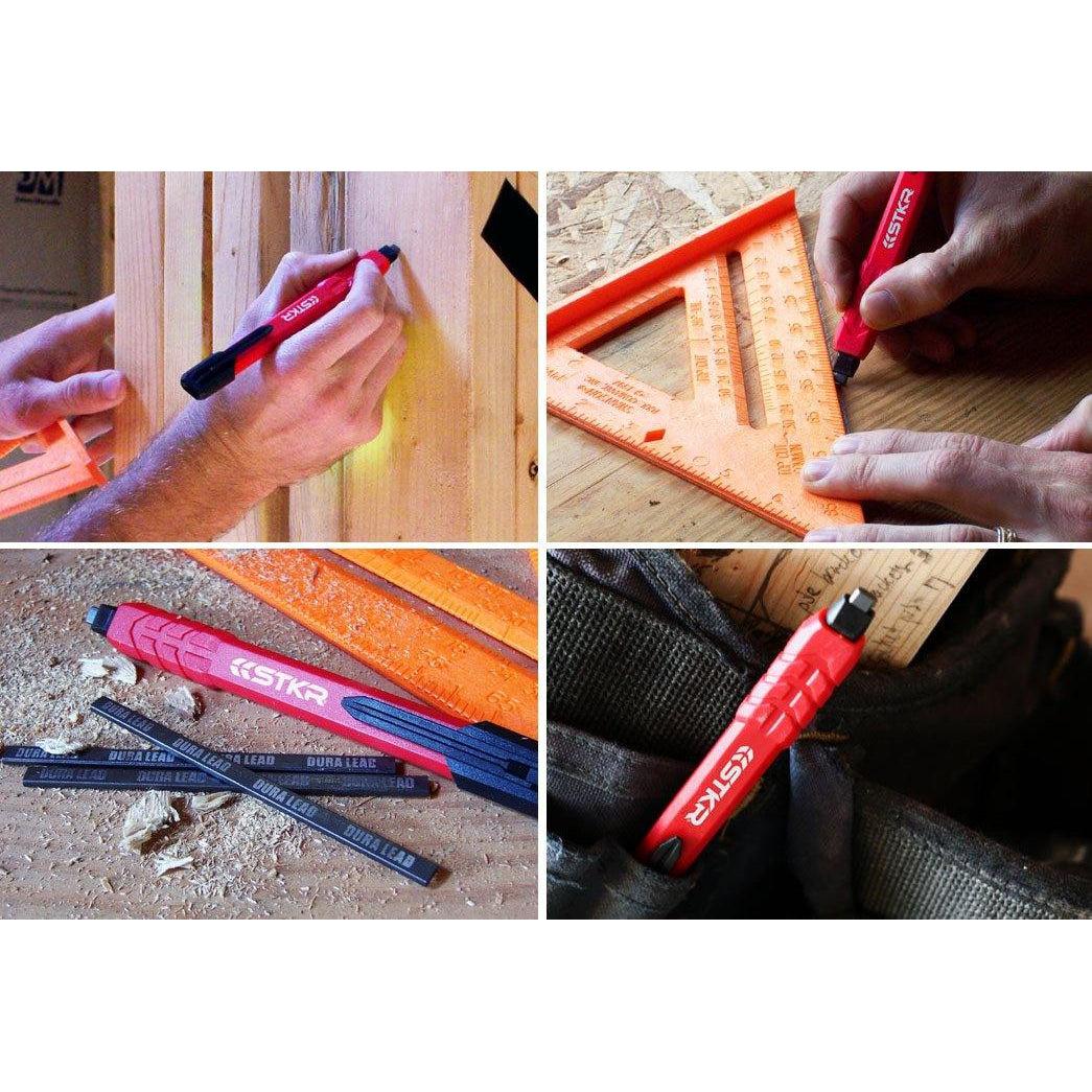 STKR - Mechanical Carpenter Pencil with replacement DuraLead – STKR ...